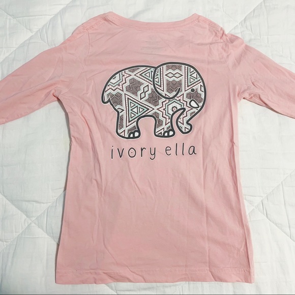 ivory ella Tops - Pink Ivory Ella Long Sleeve